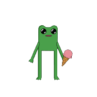 Treat Yourself Sweet Tooth Sticker by fwogs