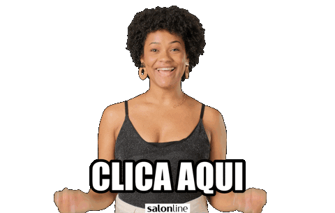 Clica Aqui Sticker by Salon Line