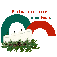 Christmas Advent Sticker by Maintech