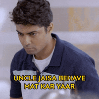 MXPlayerOfficial joke friendship boring sarcasm GIF