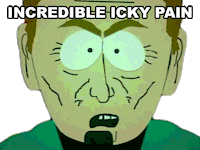 Pain Sticker by South Park