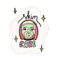 insidevector girl skincare egirl garota Sticker