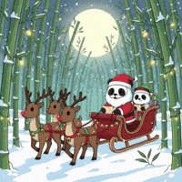 Christmas Snow GIF by Pandu Pandas