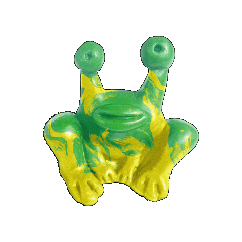 Joyful Noise Frog Sticker by Joyful Noise Recordings