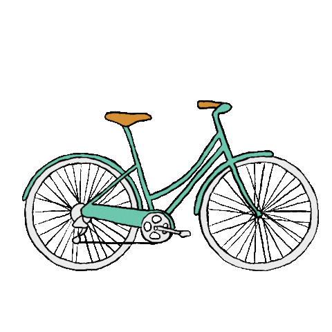 summer bike Sticker