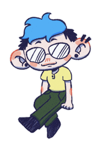 Chilling Big Ears Sticker