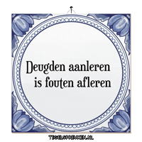 Humor Trots Sticker by Tegelspreuken.nl