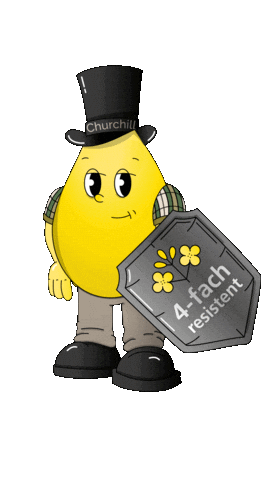 Raps Churchill Sticker by RAPOOL