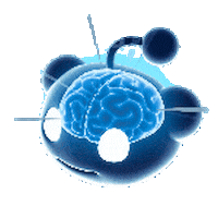 Big Brain Sticker by Reddit
