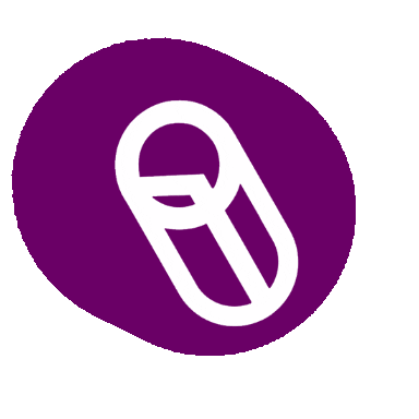 Qbab giphygifmaker logo qbab Sticker