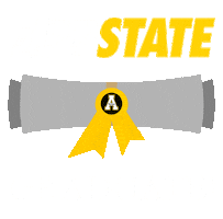 Asu App State Sticker by Appalachian State University