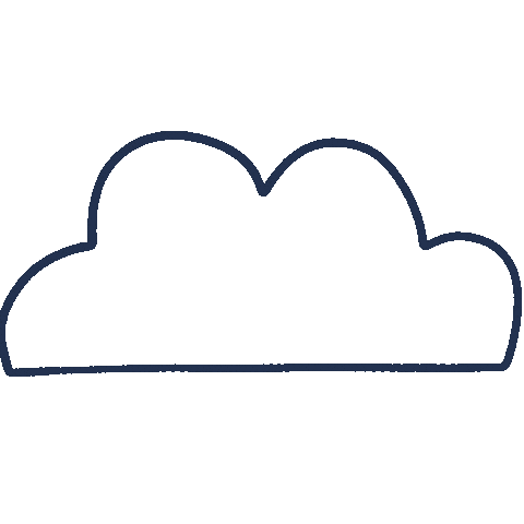 KatieCannonDesigns giphyupload weather cloud cloudy Sticker