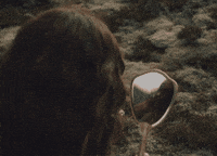 Mirror GIF by Laufey