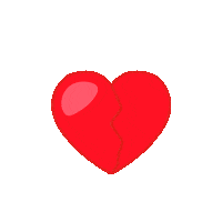 Broken Heart Corazon Roto Sticker by Hablemos de Sexo y Amor