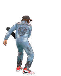 Reaction Pack Spank Sticker by Lil Jon