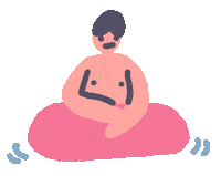 Summer Time Swimming Sticker by Sara Maese