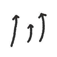 Check 矢印 Sticker