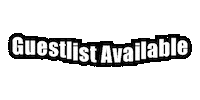 Booking Free Entry Sticker by Party Hunt
