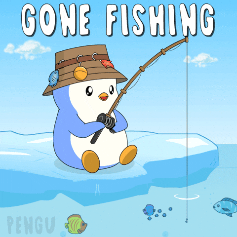 Water Relaxing GIF by Pudgy Penguins