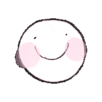 Happy Face Sticker by E.FrancesPaper