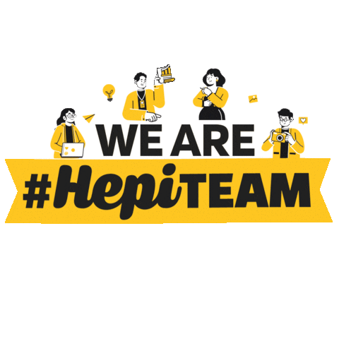 Team Teamwork Sticker by HEPI INC