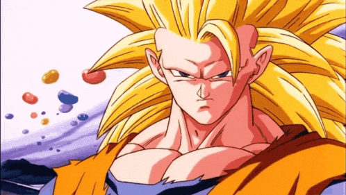 Angry Super Saiyan 3 GIF