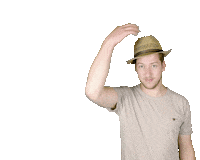 Hat Hello Sticker by EVIX.creations