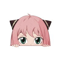 Amayart anya spy x family spyxfamily anya forger Sticker