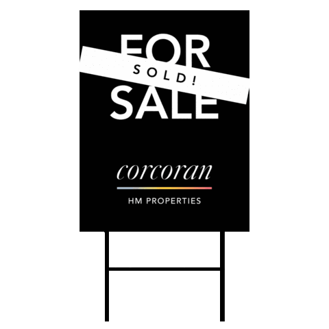 Realestate Sign Sticker by CorcoranHMProperties
