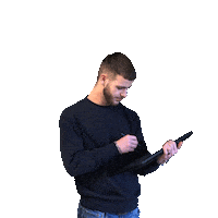 esthergerritsenfotografie tablet git werken gitonlinemarketing Sticker