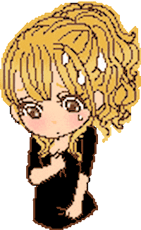 ashleyramon thinking worried gyaru Sticker