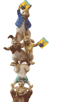 Sticker by Peter Rabbit Movie
