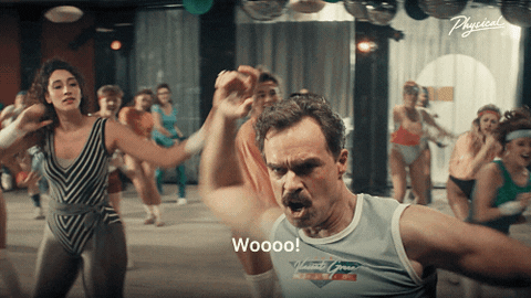 Excited Warm Up GIF by Apple TV+