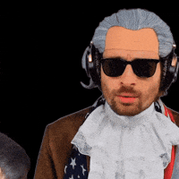 Whispering Security Guard GIF