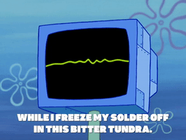 season 8 frozen face-off GIF by SpongeBob SquarePants