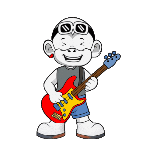 Love Music Rock Sticker by Zhot Music