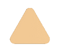 Printful Triangle Sticker by Printful