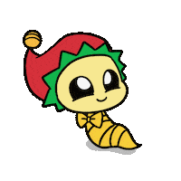 Elf Wow Sticker by Christophers Genie