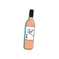 Wine Rose Sticker by Sababay Winery