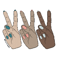 Friends Peace Sticker