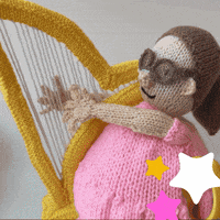 Musician Harp GIF by TeaCosyFolk