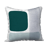 Forest Green Pillow Sticker by Beyond Just Beige