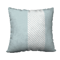 Pale Blue Pillow Sticker by Beyond Just Beige