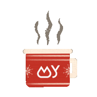 Good Morning Christmas Sticker by @myhomemaderavenna