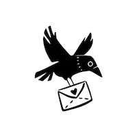 Bird Fly Sticker