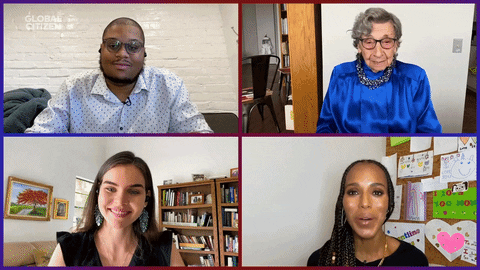 Kerry Washington Hug GIF by Global Citizen