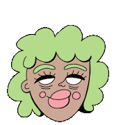 Girl Halloween Sticker by velcro