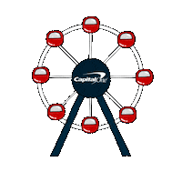 savor amusement park Sticker by Capital One