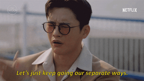 Go Away Goodbye GIF by Netflix K-Content