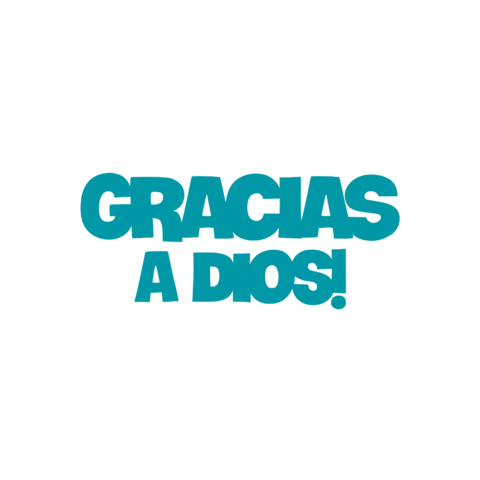 Gracias A Dios Corazon Sticker